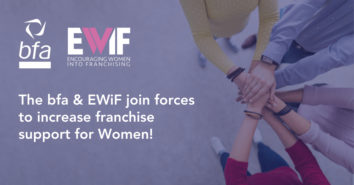 Encouraging Women in Franchising collaboration with the bfa Encouraging Women in Franchising collaboration with the bfa