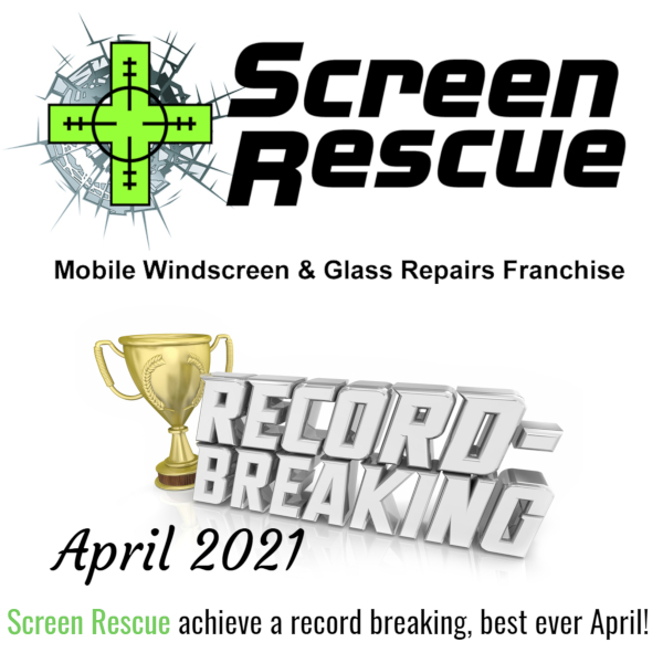 Screen Rescue Franchise Record Breaking April