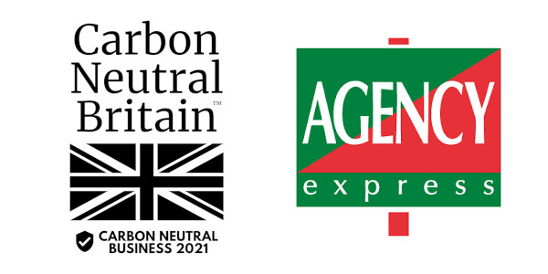 Agency Express Carbon Neutral Business Banner