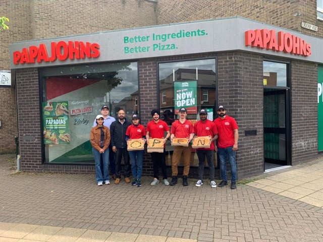 Leicester Papa Johns latest opening Leicester Papa Johns latest opening