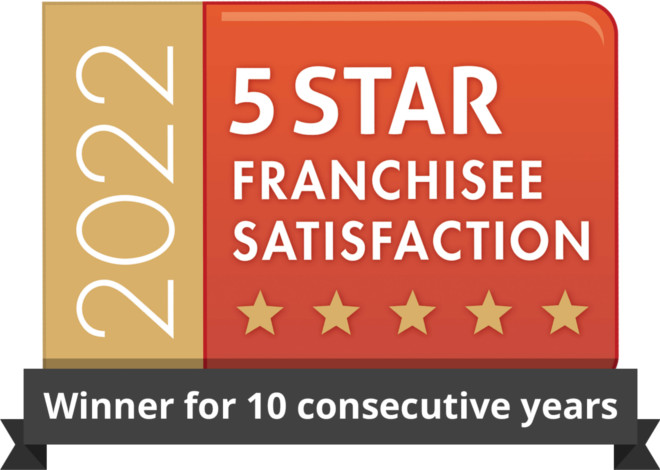 Right at Home celebrating 10 years of five star franchisee satisfaction