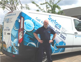 Paul Thomas, Surface Medic franchisee
