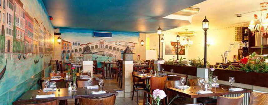 Inside Rialto restaurants