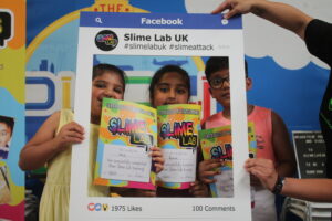 Mess Around Slime Lab Social Media Frame